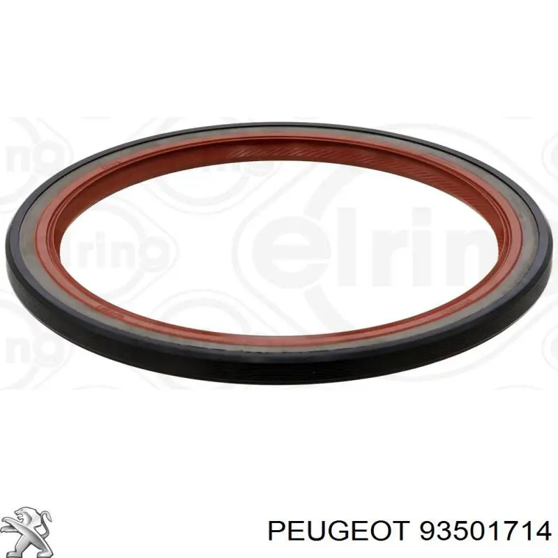 Купити 93501714 Peugeot/Citroen Сальник колінвала задній