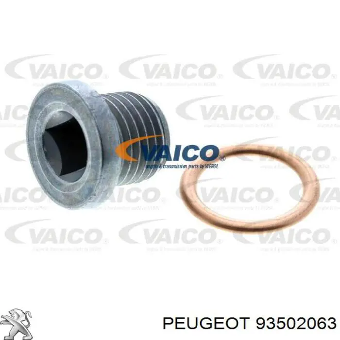 Пробка піддона двигуна Peugeot/Citroen 93502063 ціна, від 1.86 USD