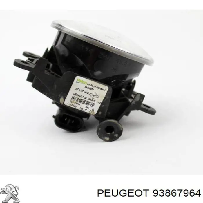 Купити 93867964 Peugeot/Citroen Фара протитуманна, ліва=права