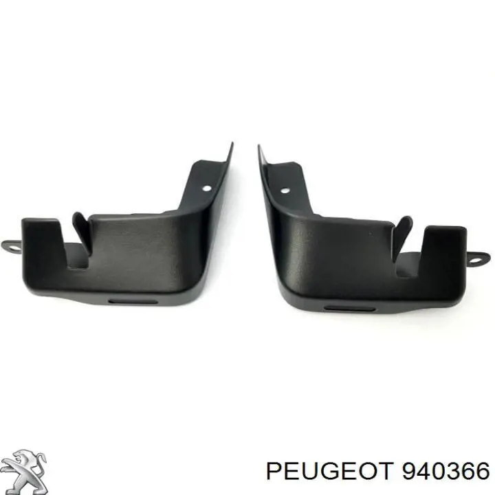Бризковики передні, комплект Peugeot Partner (Пежо Партнер)