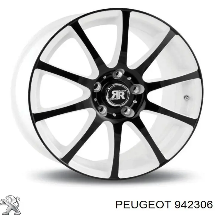 Молдинг задньої (3/5-ї) двері 942306 Peugeot/Citroen