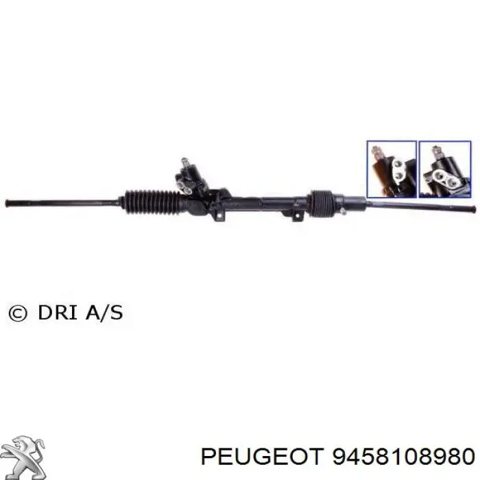 Рульова рейка 9458108980 Peugeot/Citroen