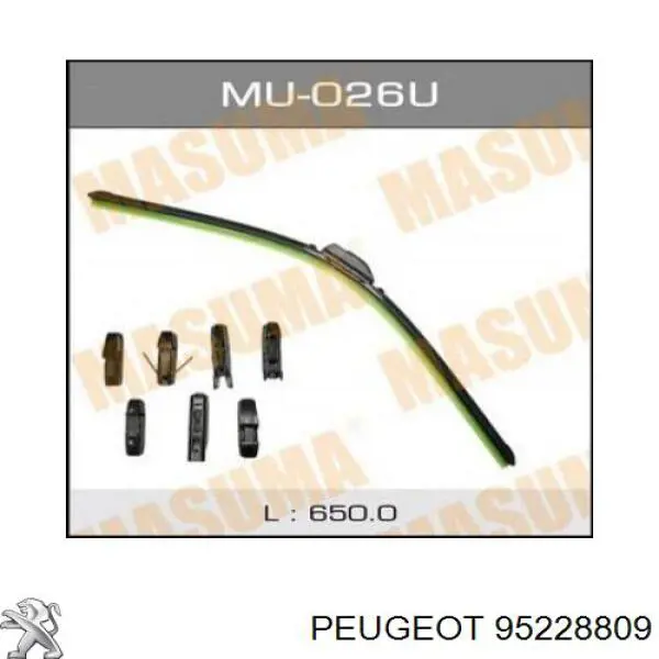 Щітки склоочисника 95228809 Peugeot/Citroen