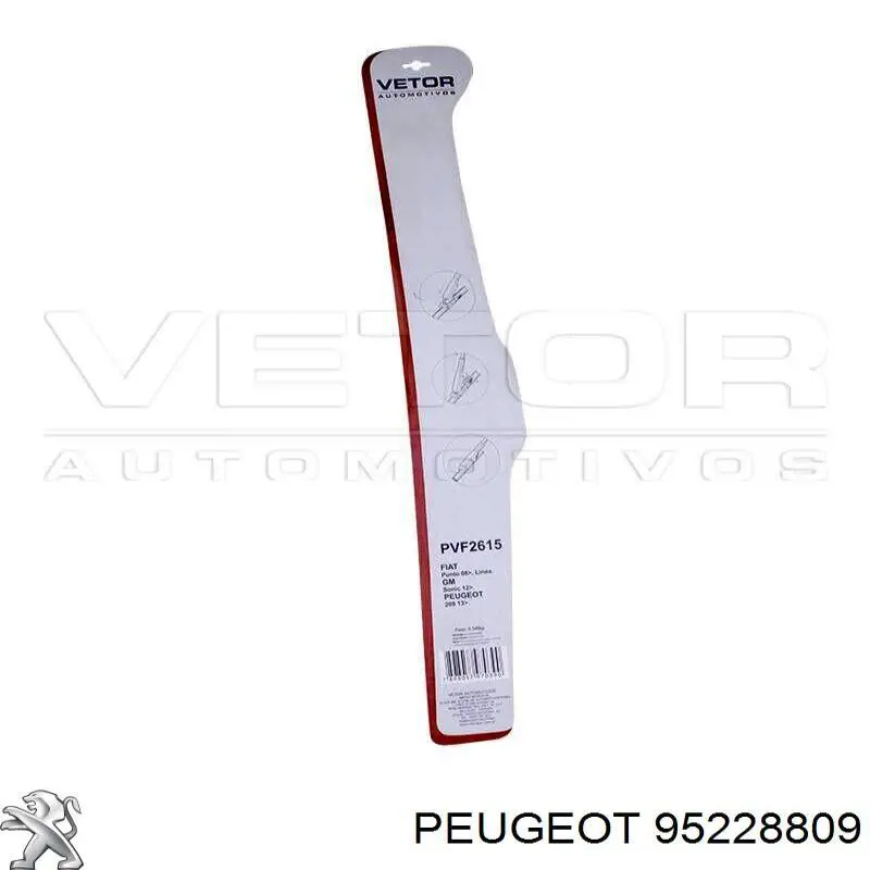 Щітка-двірник лобового скла, комплект з 2-х шт. Peugeot/Citroen 95228809 ціна, від 18.55 USD