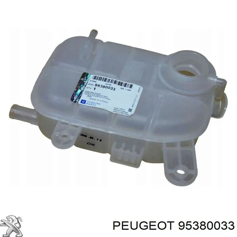 95380033 Peugeot/Citroen Розширювальний бачок охолодження