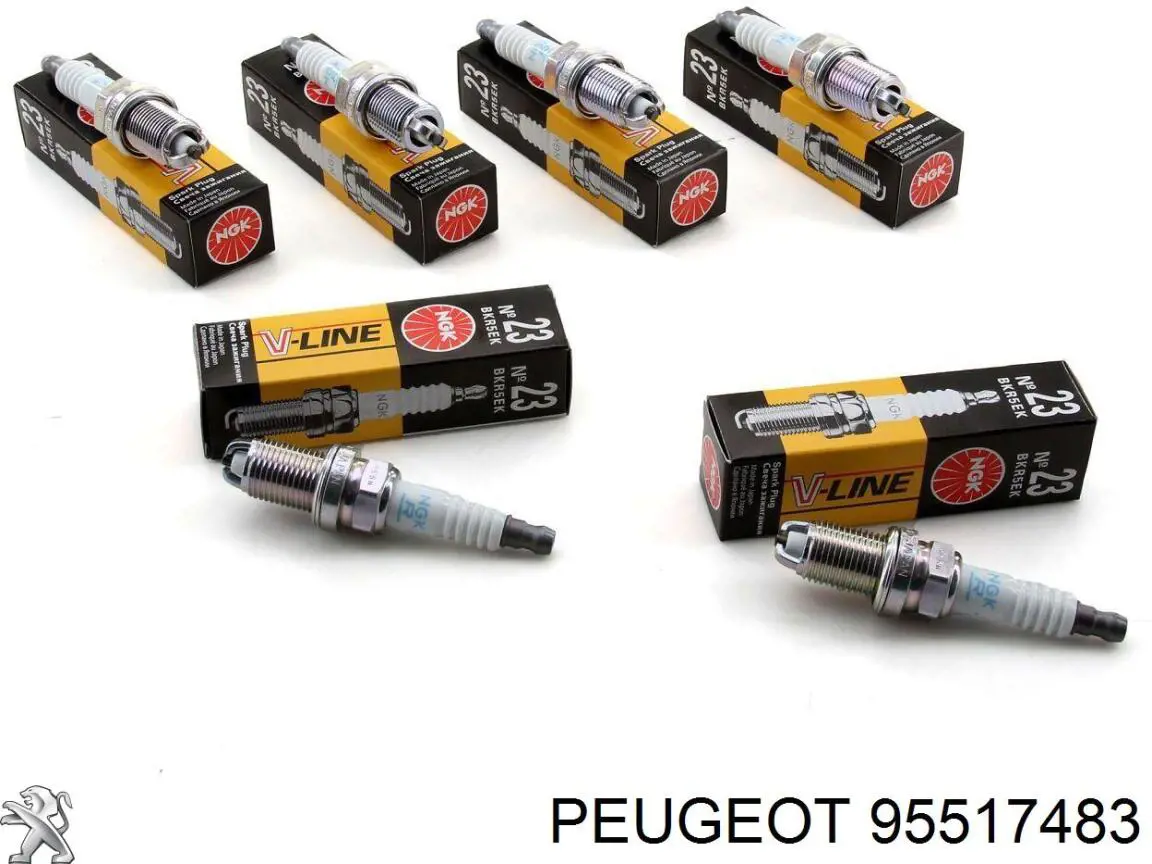 Регулюючий клапан охолоджувальної рідини 95517483 Peugeot/Citroen