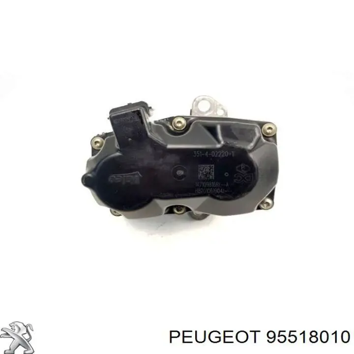 Клапан EGR, рециркуляції газів 95518010 Peugeot/Citroen