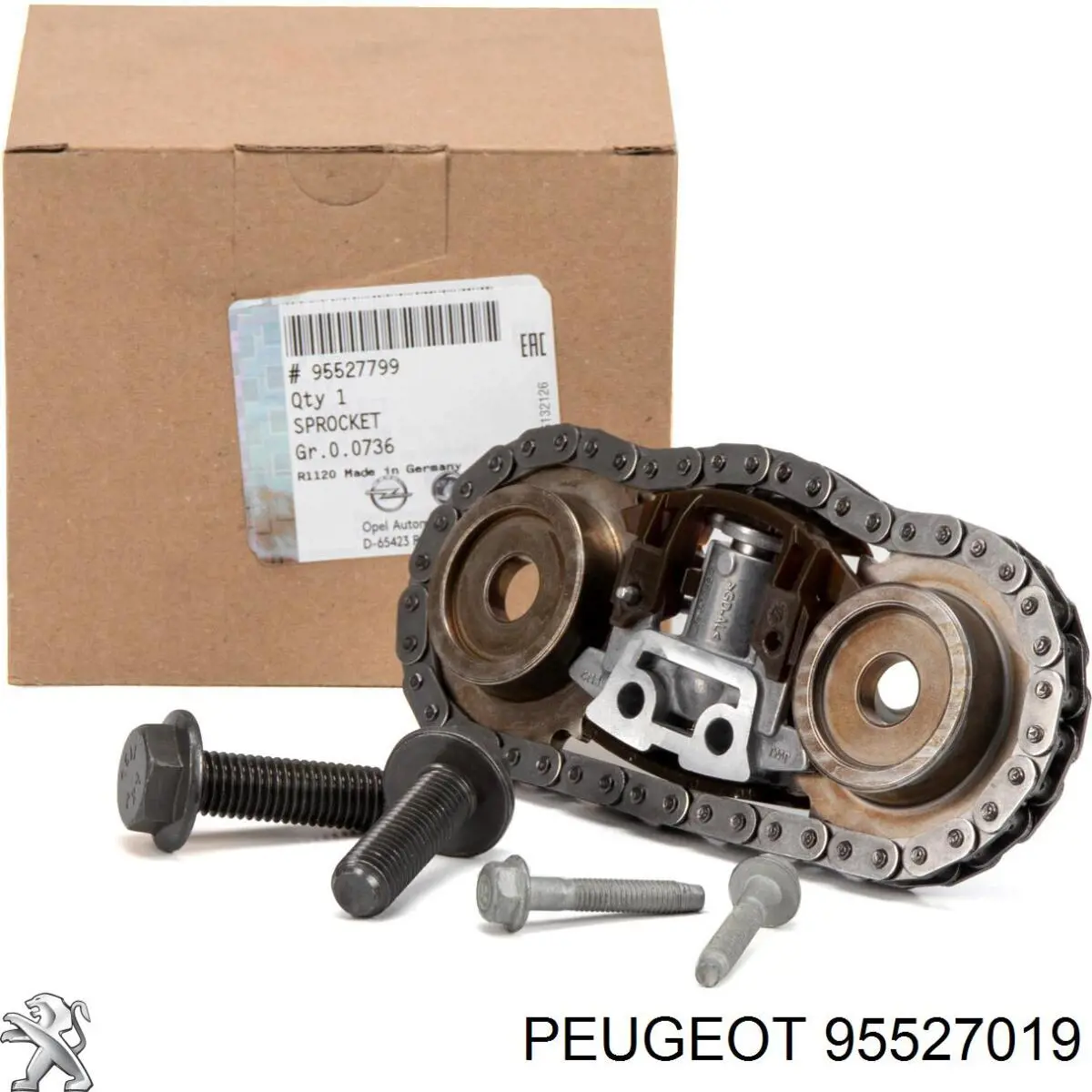 Комплект ГРМ Peugeot/Citroen 95527019 ціна, від 262.36 USD