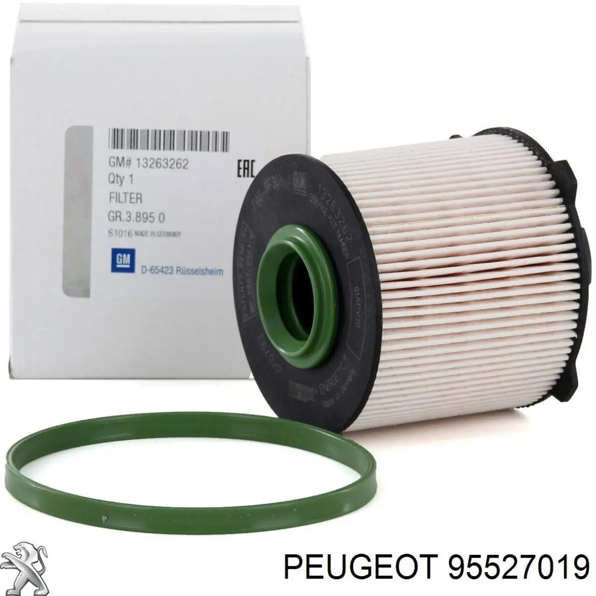 95527019 Peugeot/Citroen Ремінь ГРМ, комплект
