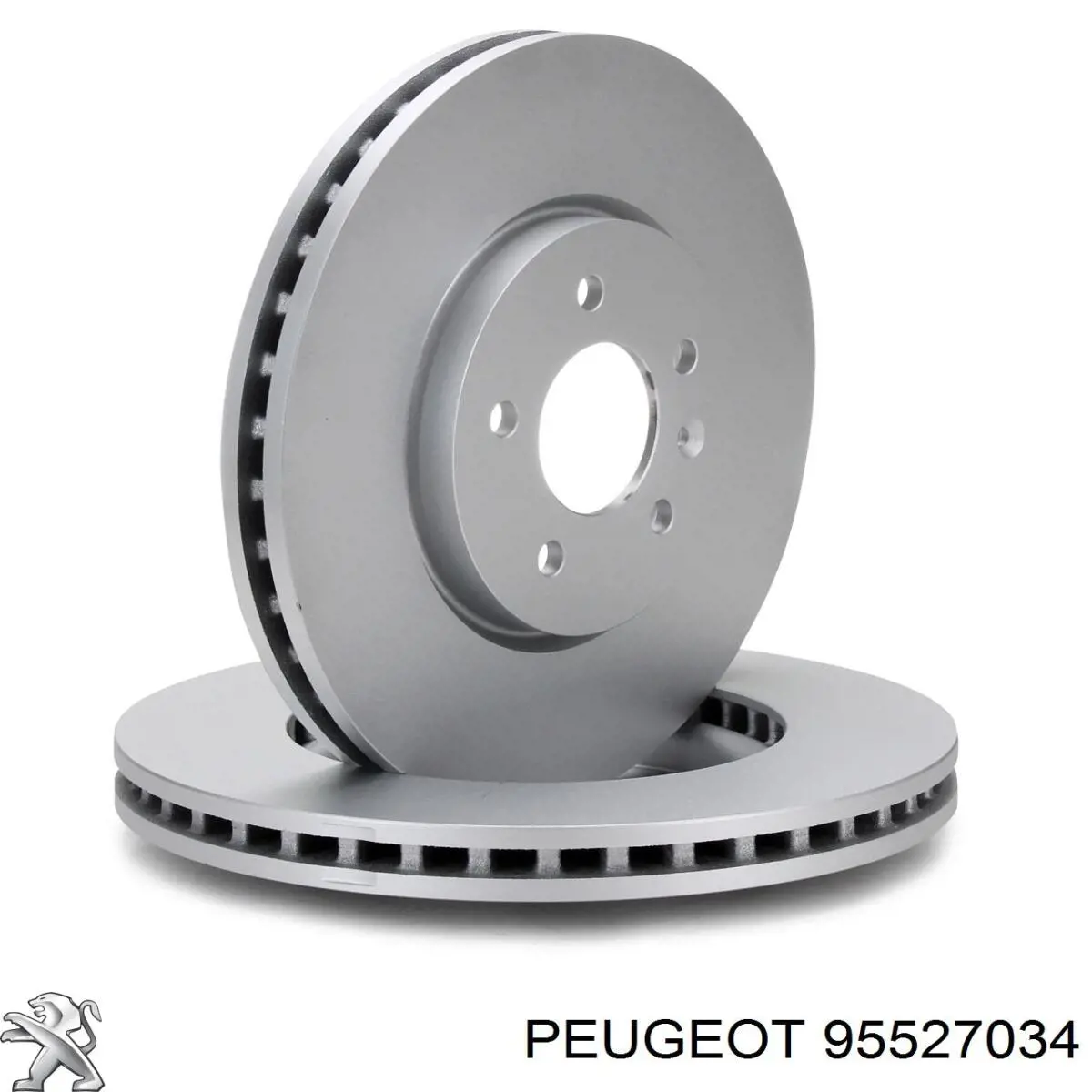 Диск переднього гальма Peugeot/Citroen 95527034 ціна, від 58.91 USD