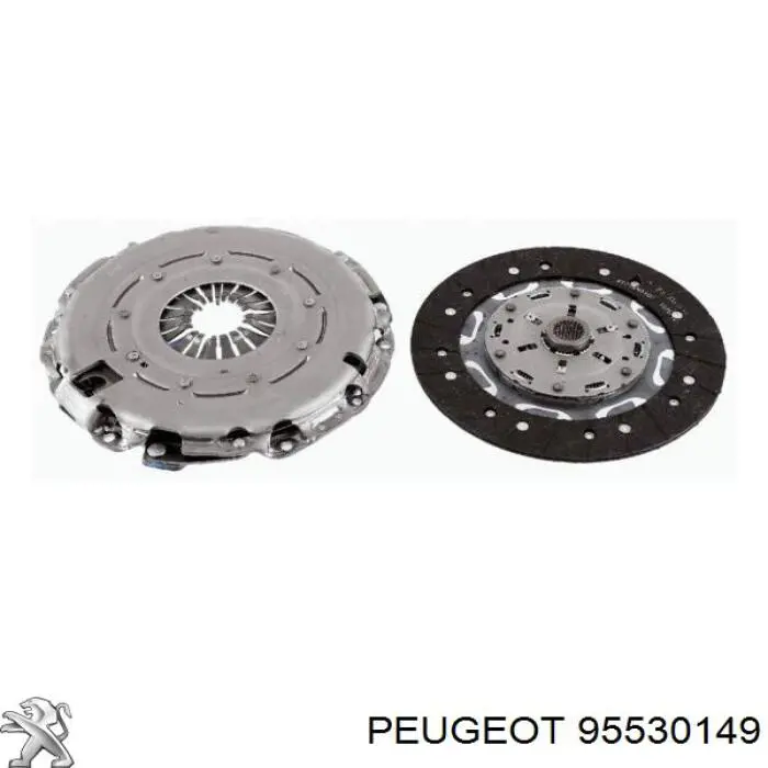 Купити 55485511 General Motors Комплект зчеплення (диск, корзина, підшипник)