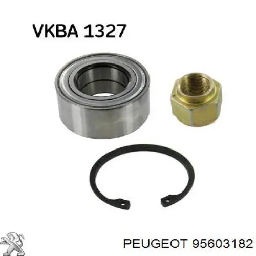 95603182 Peugeot/Citroen Підшипник маточини передньої