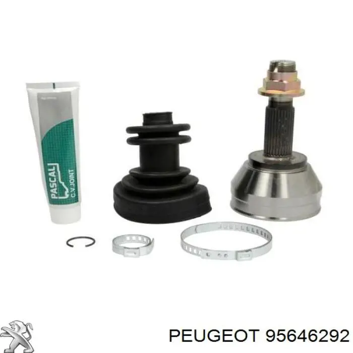 Граната колісна Peugeot/Citroen 95646292 ціна, від 31.18 USD
