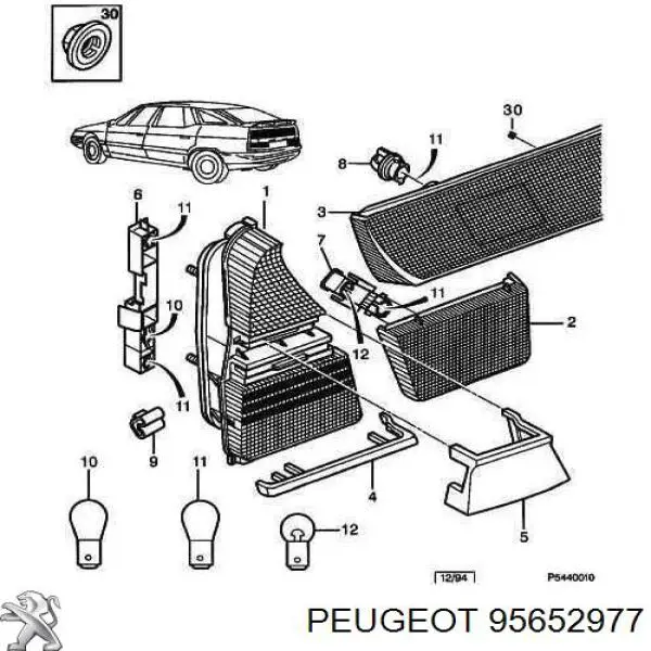 95652977 Peugeot/Citroen