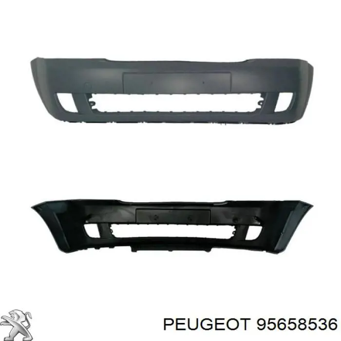 Бампер передній Polcar 232407