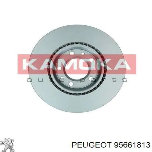 Диск переднього гальма Peugeot/Citroen 95661813 ціна, від 41.00 USD