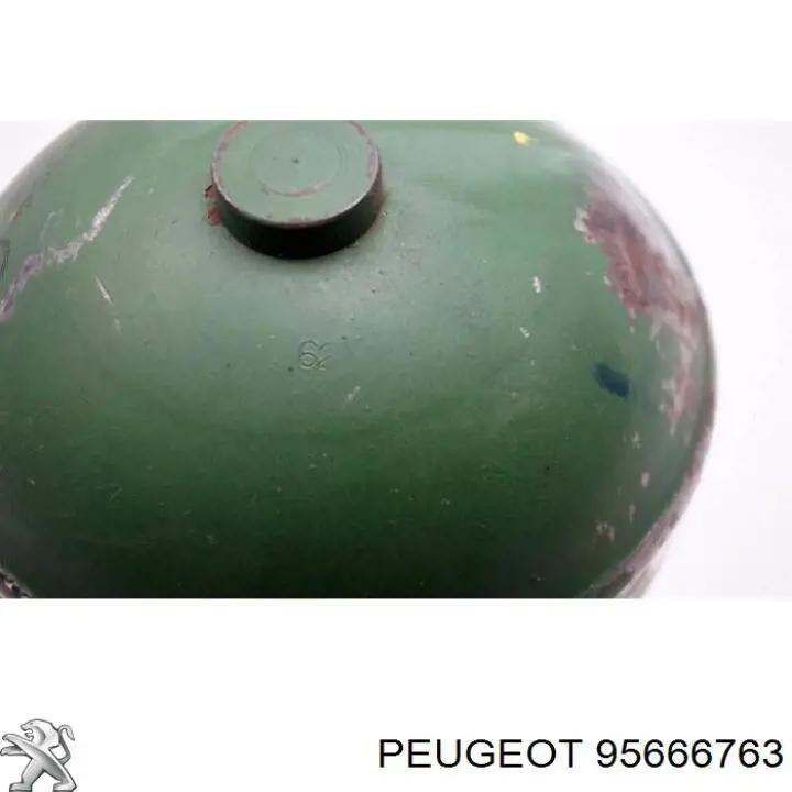Купити 95666763 Peugeot/Citroen Гідроакумулятор системи амортизації, передній