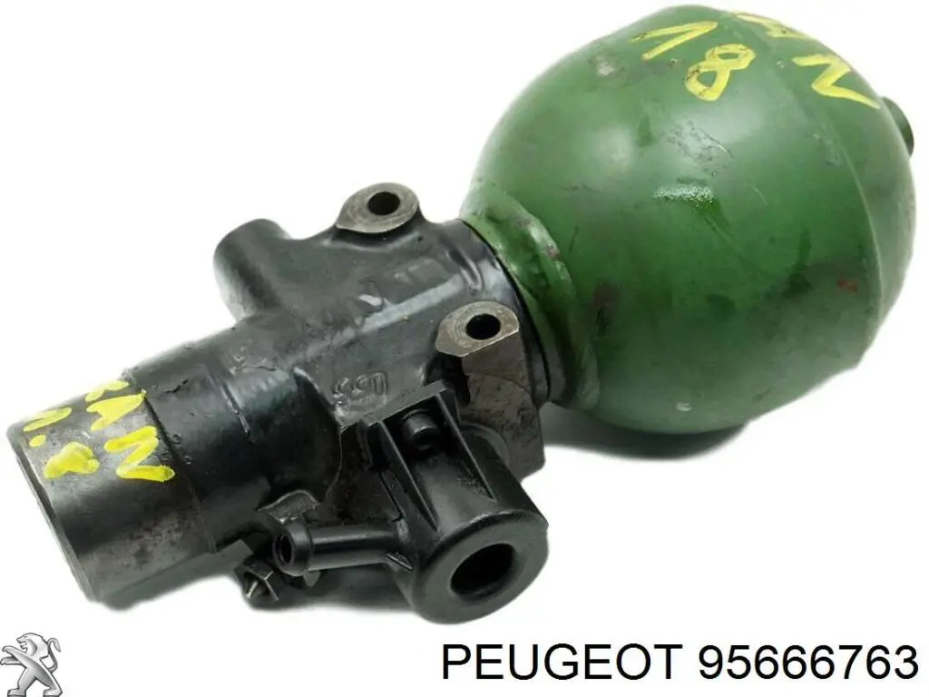 Гидроаккумулятор системи амортизації, передній Peugeot/Citroen 95666763
