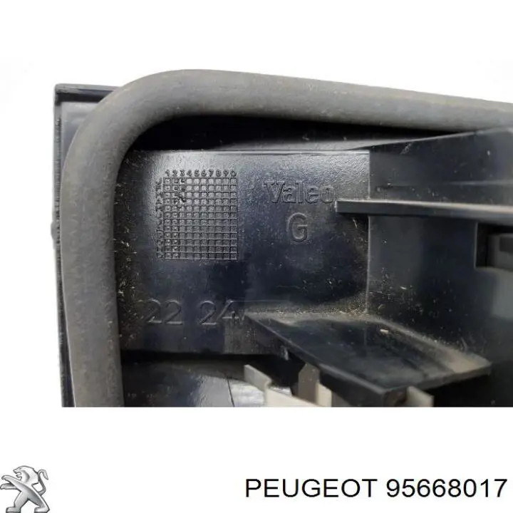 95668017 Peugeot/Citroen Задня ліва внутрішня фара