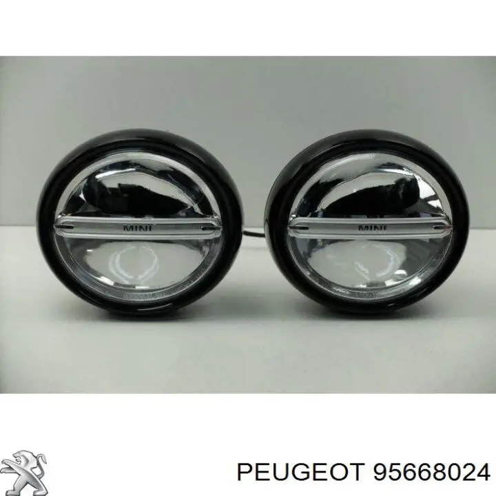 Туманка права Peugeot/Citroen 95668024 ціна, від 89.46 USD