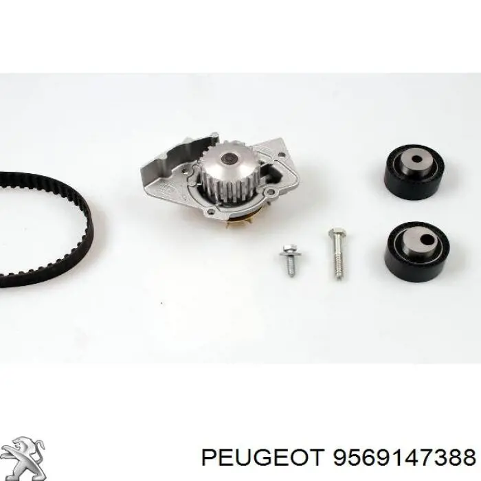Помпа охолодження Peugeot/Citroen 9569147388 ціна, від 26.15 USD
