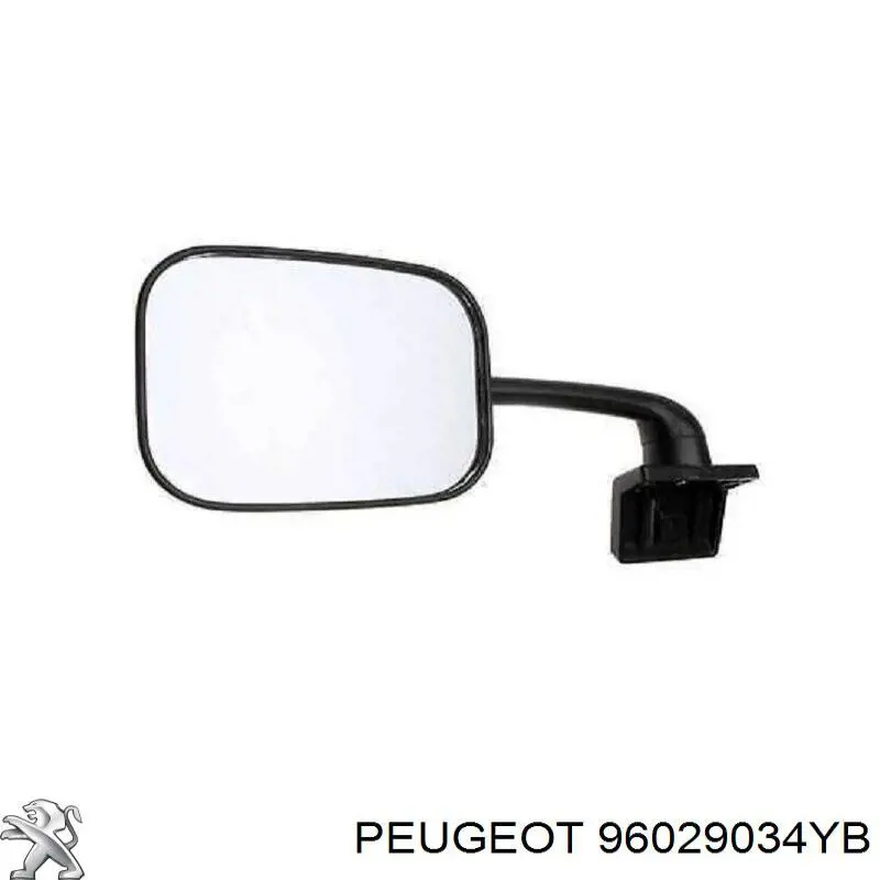 96029034YB Peugeot/Citroen дзеркало заднього виду