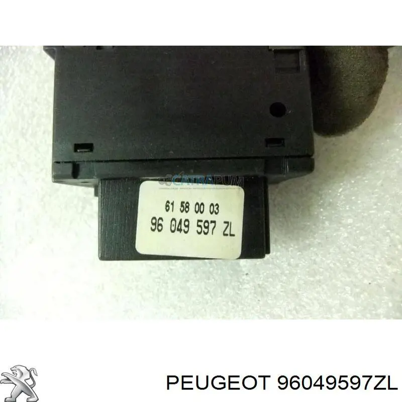 Перемикач підрульовий, правий Peugeot/Citroen 96049597ZL ціна, від 10.33 USD