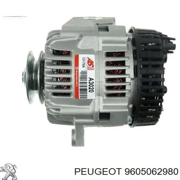 Генератор Peugeot/Citroen 9605062980 ціна, від 134.98 USD