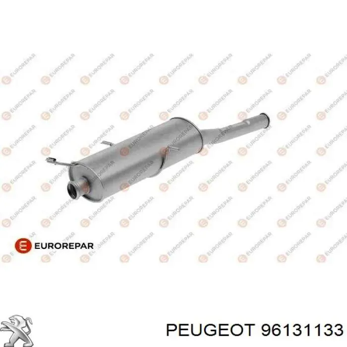 Вихлоп Peugeot/Citroen 96131133 ціна, від 50.99 USD