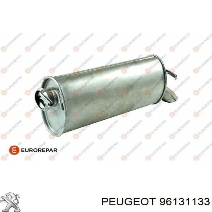 Глушник, задня частина 96131133 Peugeot/Citroen