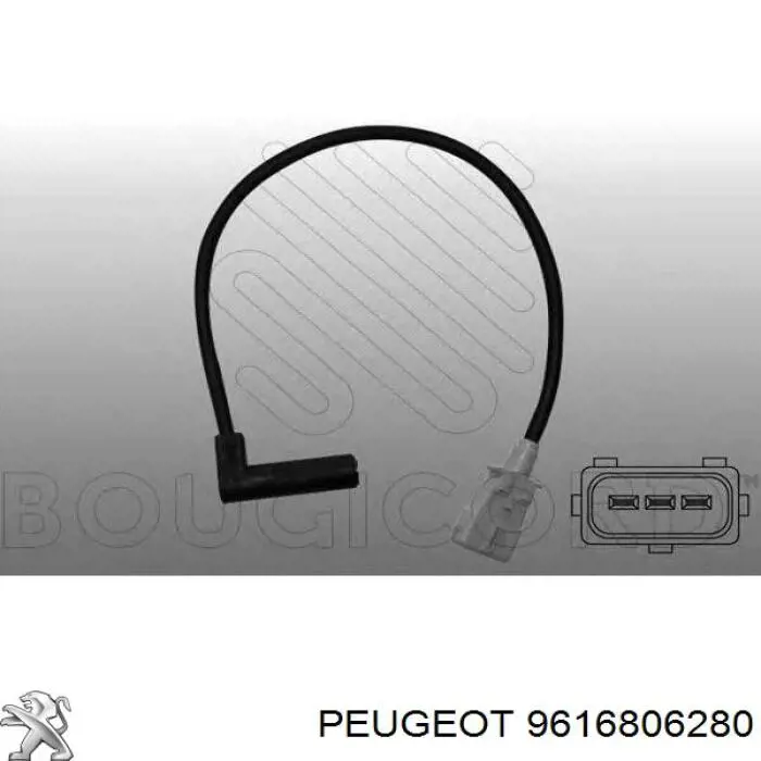 9616806280 Peugeot/Citroen датчик положення (оборотів коленвалу)
