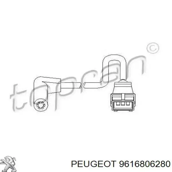 Датчик обертів колінвалу Peugeot/Citroen 9616806280 ціна, від 22.98 USD