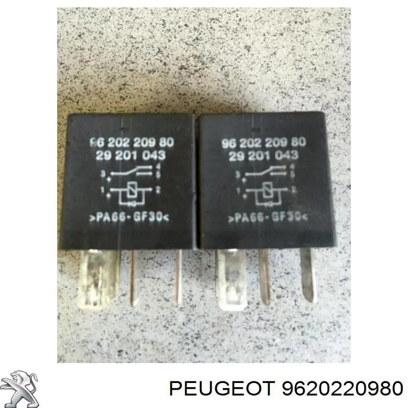 Реле електричне багатофункціональне 9620220980 Peugeot/Citroen