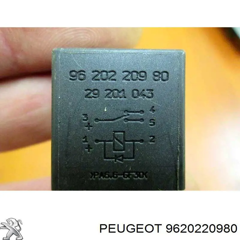 Реле електричне багатофункціональне Peugeot/Citroen 9620220980 ціна, від 3.85 USD