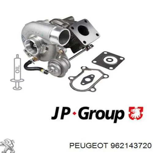 Турбіна Peugeot/Citroen 962143720 ціна, від 177.46 USD