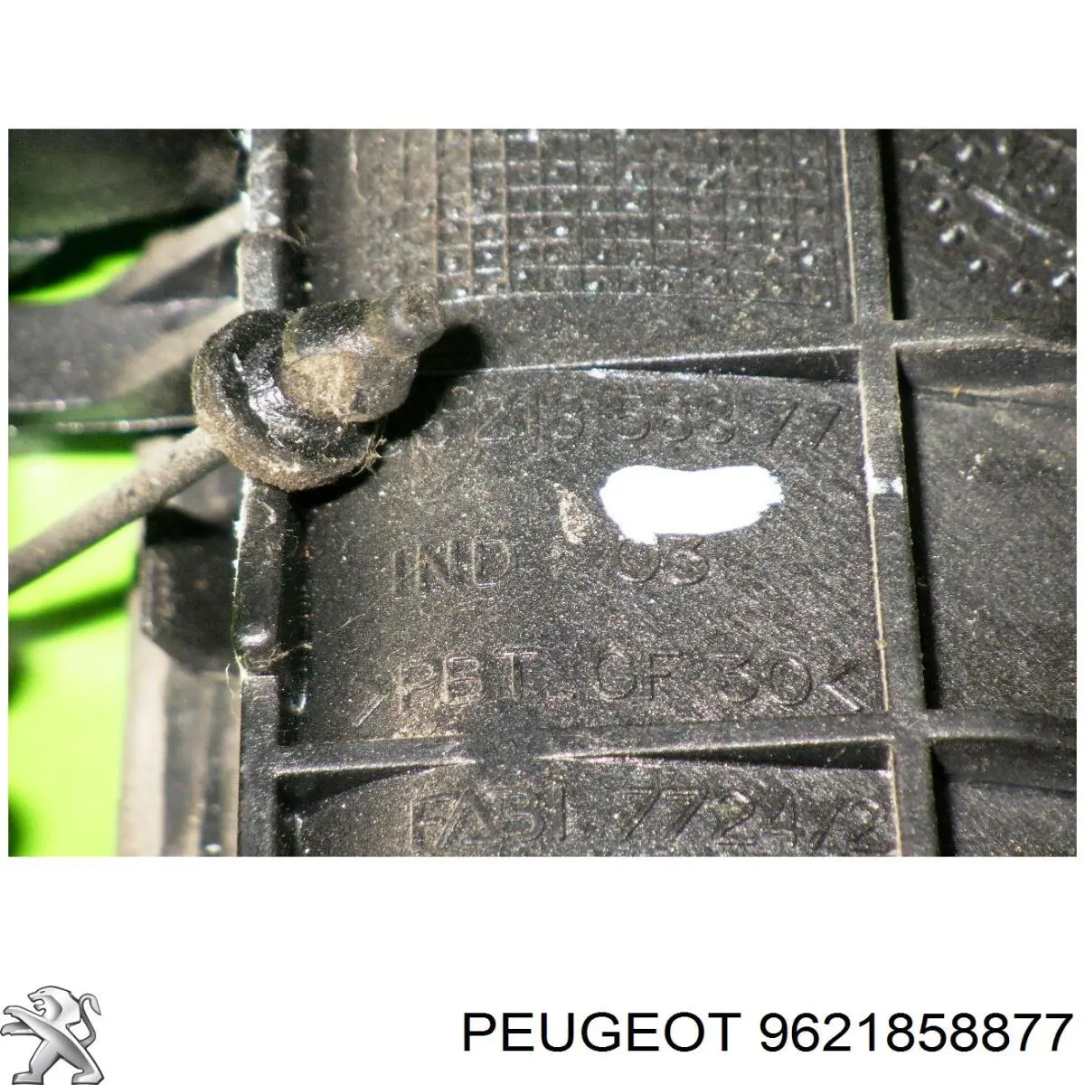 9621858877 Peugeot/Citroen ручка 5-й (3-й двері зовнішня)