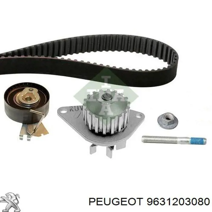 Зубчастий ремінь Peugeot/Citroen 9631203080 ціна, від 13.90 USD