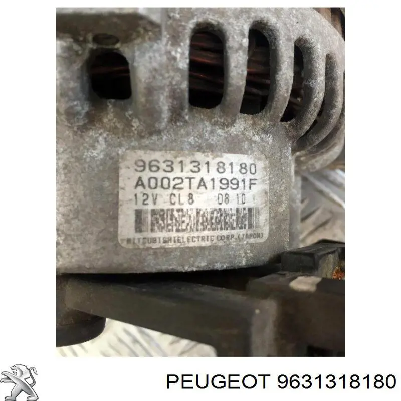 Генератор Peugeot/Citroen 9631318180 ціна, від 114.98 USD