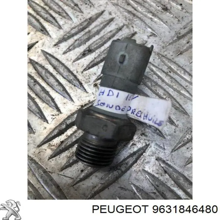 9631846480 Peugeot/Citroen датчик тиску масла