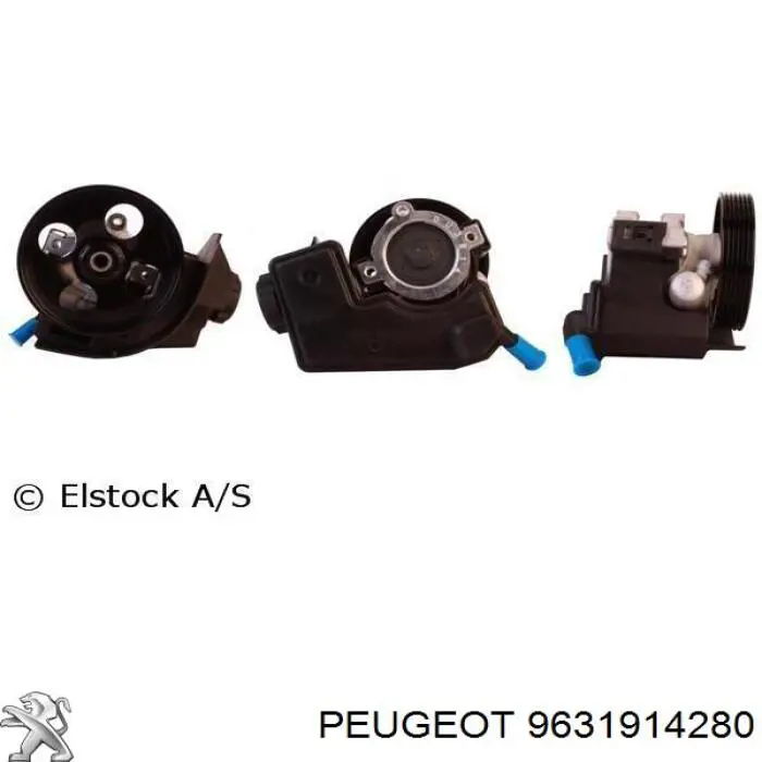 Насос ГУР 9631914280 Peugeot/Citroen