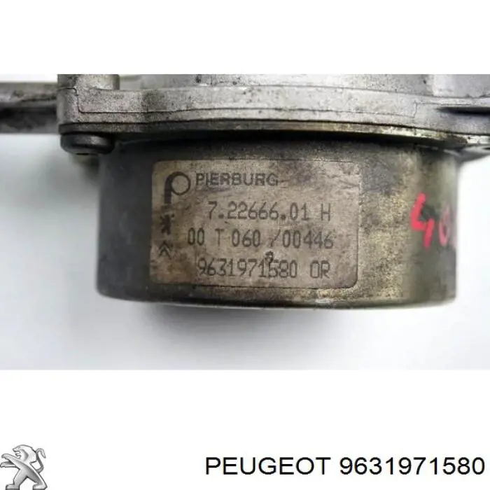 Насос вакуумний Peugeot/Citroen 9631971580