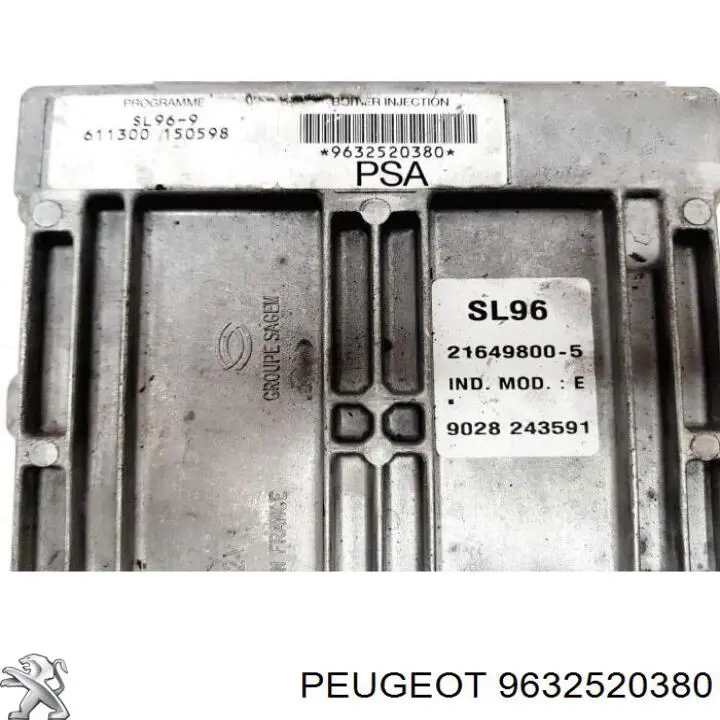 9632520380 Peugeot/Citroen 