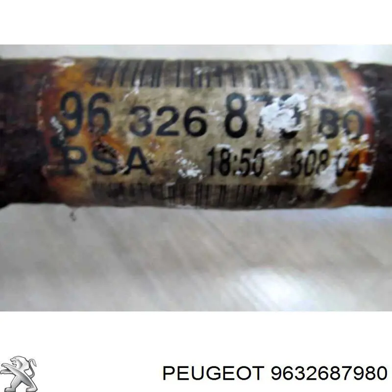 9632687980 Peugeot/Citroen Привід передній правий