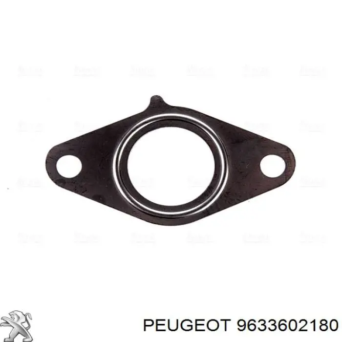 9633602180 Peugeot/Citroen Клапан рециркуляції відпрацьованих газів EGR