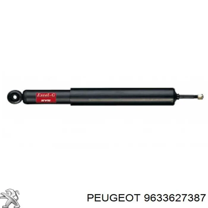 Купити 9633627387 Peugeot/Citroen Стійка амортизатора задня