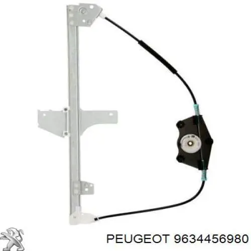 Склопідйомник з електродвигуном Peugeot/Citroen 9634456980 ціна, від 31.67 USD