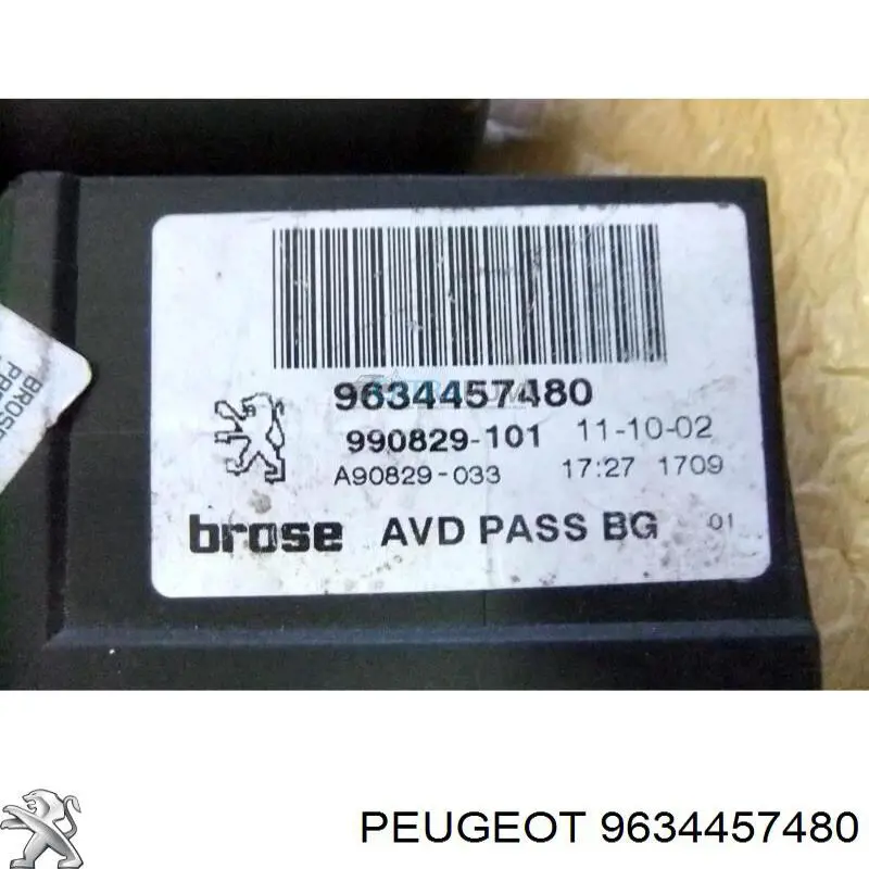 Двигун склопідіймача двері передньої, правої Peugeot/Citroen 9222S4 ціна, від 16.87 USD