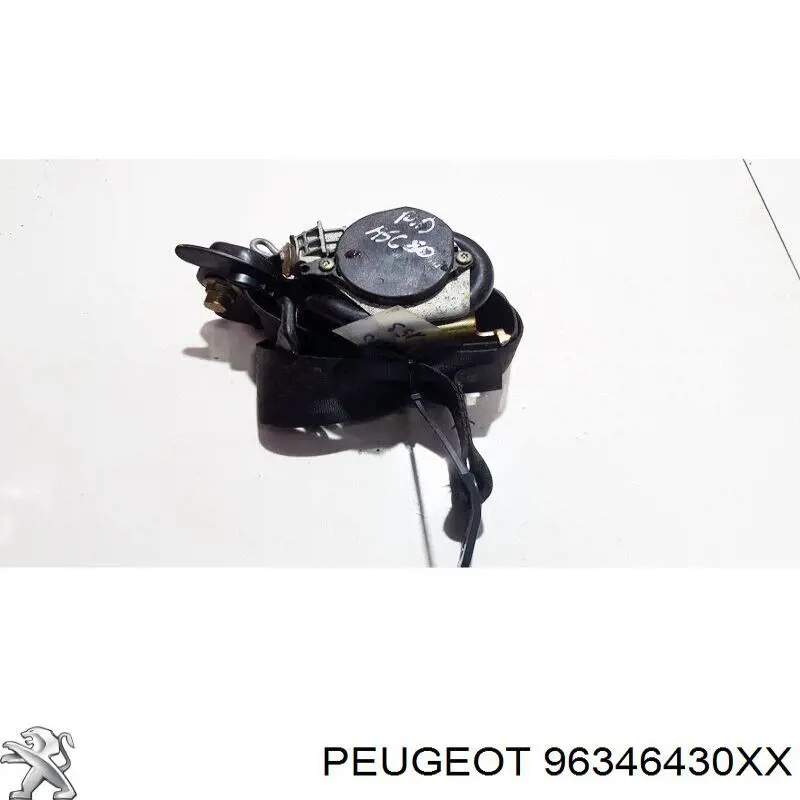 Купити 96346430XX Peugeot/Citroen Пасок безпеки передній правий