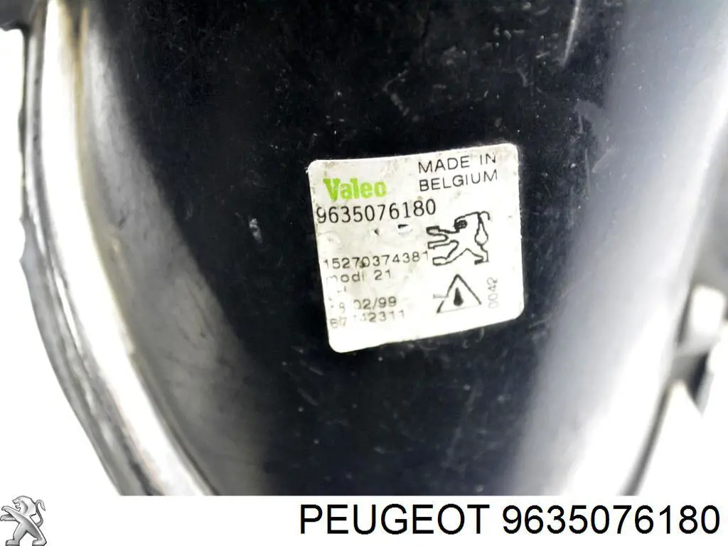 9635076180 Peugeot/Citroen фара протитуманна, ліва