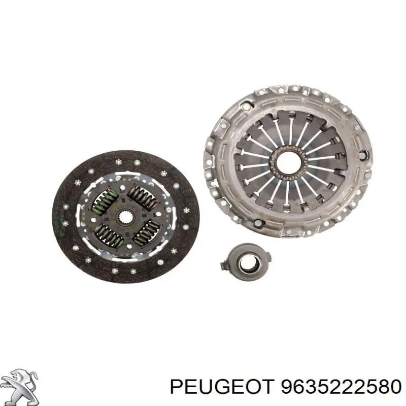 9635222580 Peugeot/Citroen Підшипник ковзання зчеплення